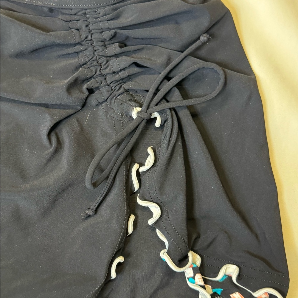 NWT Profile by Gottex Swim Skirt with Gin Jizz print ruffled trim in SIZE 10 - Picture 6 of 13
